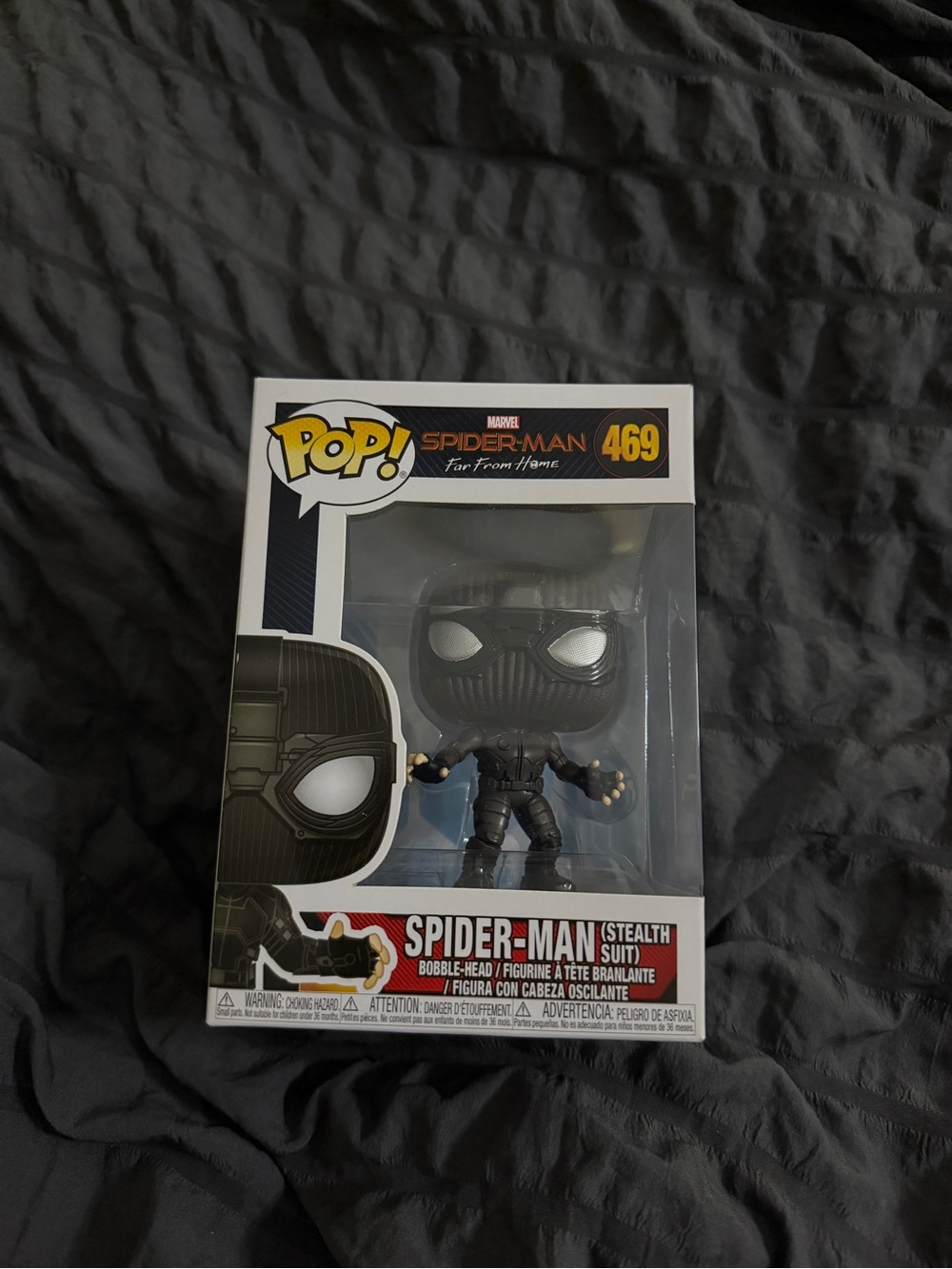 Funko Pop! Marvel Spider-Man Stealth Suit #469 Far From Home